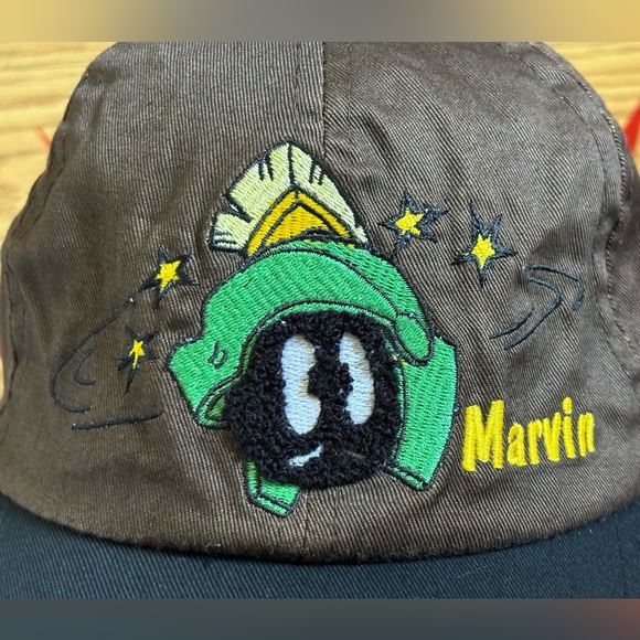 Vintage 1997 Looney Tunes Marvin the Martian Hat - Picture 3 of 9